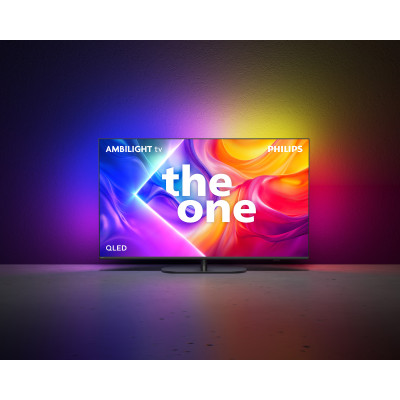 Philips Телевізор 50" QLED 4K 144Hz Smart Titan OS Black Ambilight