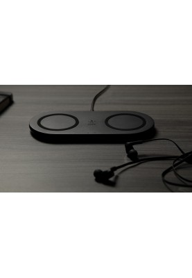 Belkin Dual Pad Wireless Charging Qi, 2x 10W[Black]