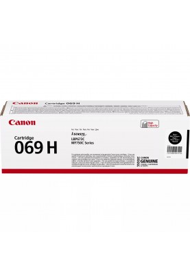 Canon Картридж 069H MF752Cdw/MF754Cdw/LBP673Cdw Black (7600 стор.)