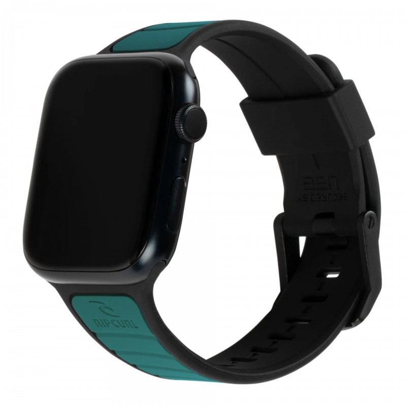 UAG Ремінець для Apple Watch 45/44/42 Torquay, Black-Turquoise