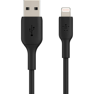 Belkin Кабель USB-A > Lightning заряджання/синхронізації 1м, 12Вт, PVC, чорний