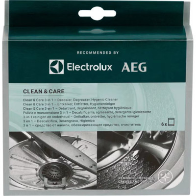 Electrolux Набір Electrolux для чищення стиральних та посудомийних машин, 6x50гр