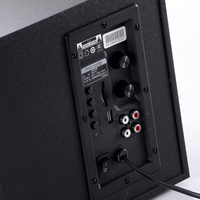 Microlab Акустична система TMN-9U 2.1, 40W, mini-jack, USB, SD, чорний