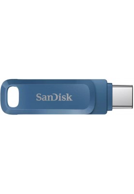 SanDisk Накопичувач 64GB USB-Type C Ultra Dual Drive Go Navy Blue