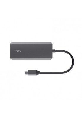 Trust USB-хаб Dalyx 6-in-1 USB-C Multi-port Dock Aluminium