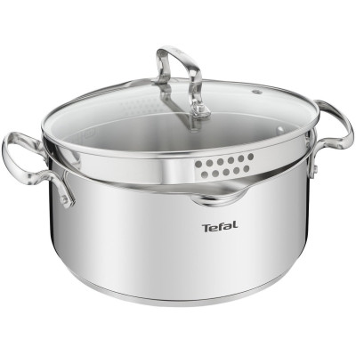 Tefal Каструля з кришкою, DUETTO+, 18 см, 2л, нержавіюча сталь