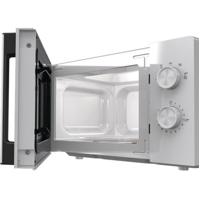 Gorenje Мікрохвільова піч, 20л, хутро. керув., 800Вт, білий