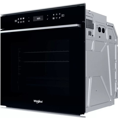 Whirlpool Духовий шафа Whirlpool електричний, 73л, A+, дисплей, конвекція, телескопічні напрямні, чорний