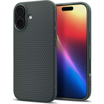Spigen Чохол Spigen для iPhone 17, Liquid Air, Abyss Green Spigen Чохол Spigen для iPhone 17, Liquid Air, Abyss Green