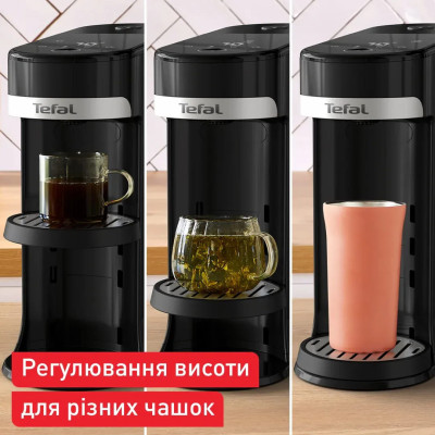 Tefal Електрочайник-диспенсер Tefal Instant Hot Water 2л, 5 темп.реж, миттєве нагрівання, сенc. управління, чорний Tefal Електрочайник-диспенсер Tefal Instant Hot Water 2л, 5 темп.реж, миттєве нагрівання, сенc. управління, чорний