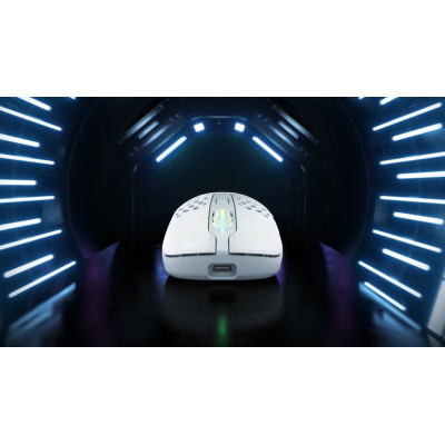 Cherry Xtrfy Миша M42 WL RGB White