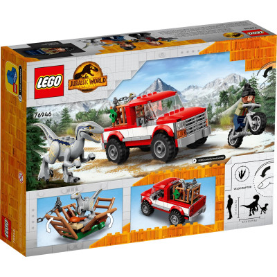 LEGO Конструктор Jurassic World Блу та впіймання бета-велоцираптора