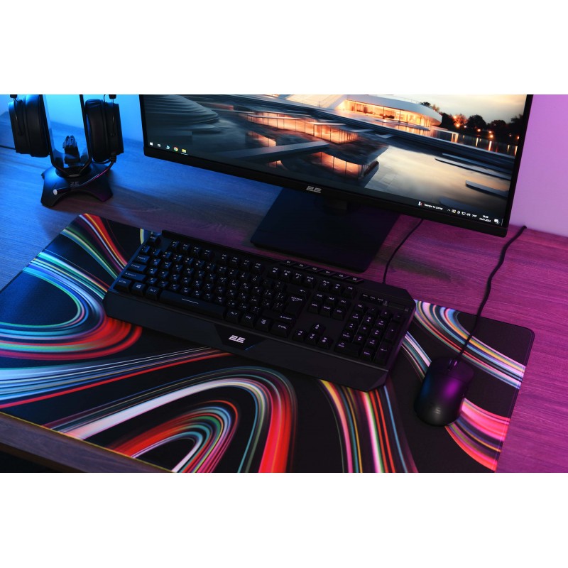 2E Gaming Ігрова поверхня PRO Speed D05, XL (800x450x3мм), багатокольоровий