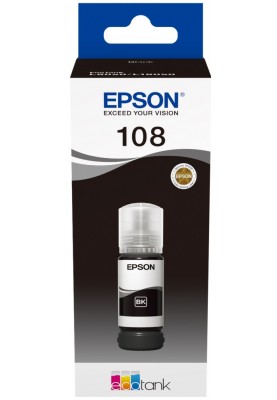 Epson Контейнер з чорнилом 108 EcoTank L8050/L18050 black