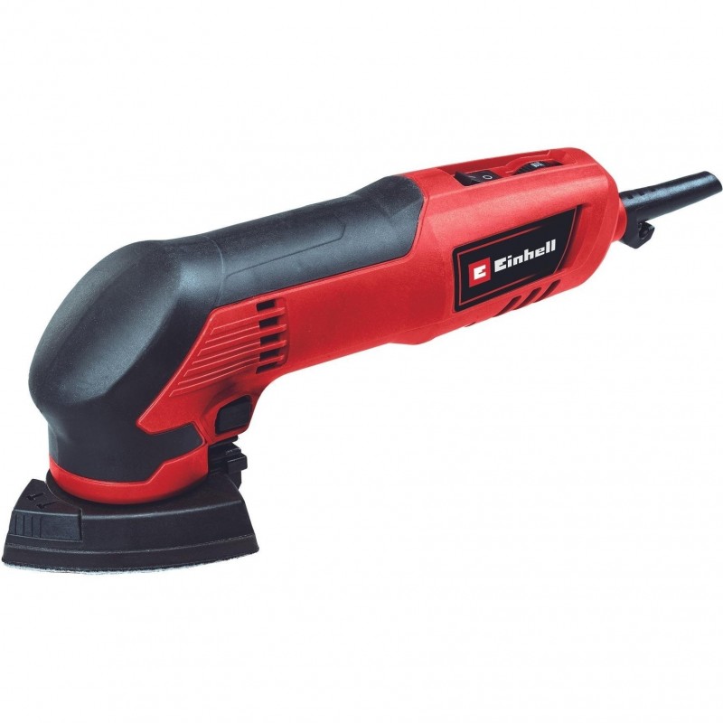 Einhell Шліфмашина дельтавидна TC-DS 20 E, 200Вт, 90х90х90мм, 12000-22000об•хв, 9 шліфпаперів, 0.84кг