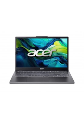 Acer Ноутбук Aspire 15 A15-41M 15.6" FHD IPS, AMD R5-8640HS, 16GB, F512GB, UMA, Win11, сірий