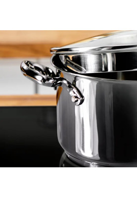 Tefal Набір посуду DUETTO+, 6предметів, нержавіюча сталь, скло