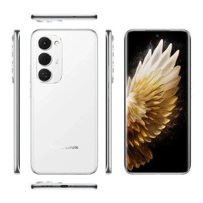 TECNO Смартфон Spark 40 PRO+ (KM7) 6.78" 8/256ГБ, 2SIM, 5200мА•год, Aurora White