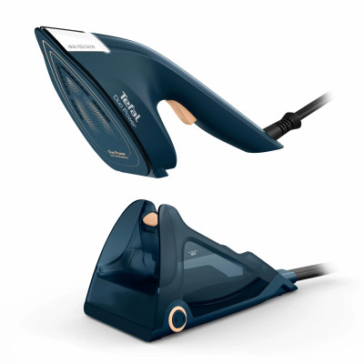 Tefal Відпарювач компактний Duo Power 2в1, 1700Вт, 400мл, паровий удар -180гр, постійна пара - 25гр, керам. підошва, синій