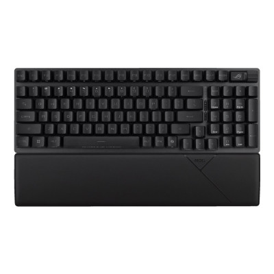 ASUS Клавіатура механічна ROG Strix Scope II, 96key, RX Optical, USB-A/WL/BT, EN, RGB, чорний