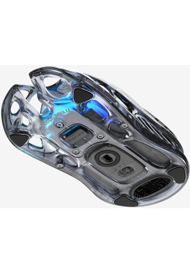 GravaStar Миша Mercury M2, BT/WL/USB-A, RGB, чорно-прозорий