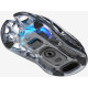 GravaStar Миша Mercury M2, BT/WL/USB-A, RGB, чорно-прозорий