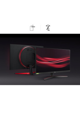 LG Монітор 27" 27GN800-B 2xHDMI, DP, Audio, IPS, 2560x1440, 144Hz, 1ms, 99%sRGB, G-SYNC, FreeSync, HDR10