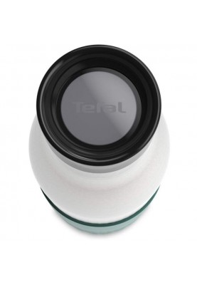 Tefal Термопляшка Bludrop, 500мл, діам70, t хол. 24г, гар.12г, нерж.сталь+пластик, зелений