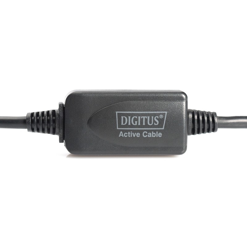 Digitus Подовжувачь USB 2.0 Active Cable, A/M-A/F, 15 m