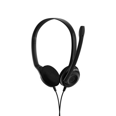 Epos Гарнітура комп'ютерна стерео On-Ear PC 5 Chat, 3.5мм, односпрямований, 2м, Чорний