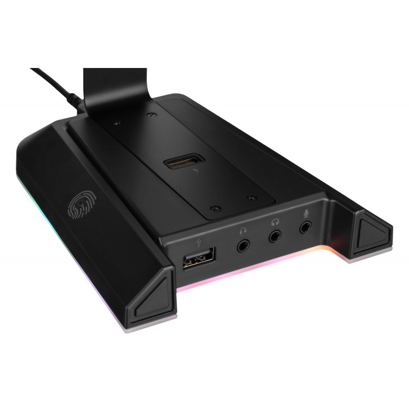 2E Gaming Підставка 3в1 для гарнітури GST320 RGB 7.1 USB Black