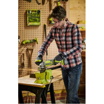 Ryobi Шліфмашина кутова ONE+ RAG18125-0, 125мм (без АКБ та ЗП)
