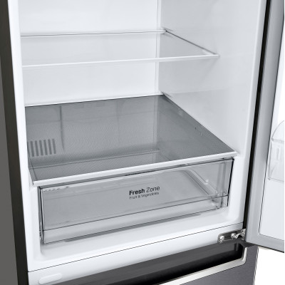 LG Холодильник з нижньою морозильною камерою GW-B459SLCM