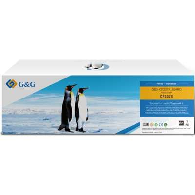G&G Картридж G&G до HP 37X LJ M608/M609/M631/M632 CF237X Black (30000 стор)