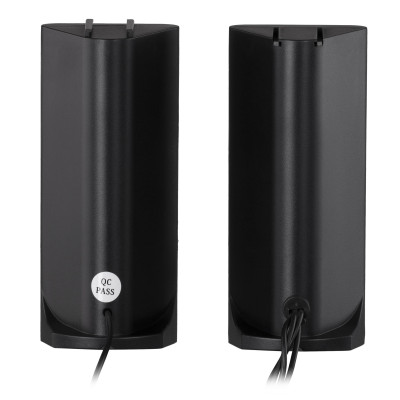 2E Акустична система PCS203, 2.0, USB, Metal Black