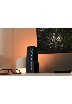 2E Акустична система PCS232 RGB, Soundbar, 2.0, USB, Black
