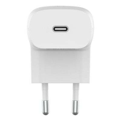 Belkin Зарядне пристрій мережевий 20Вт USB-C PD PPS, білий