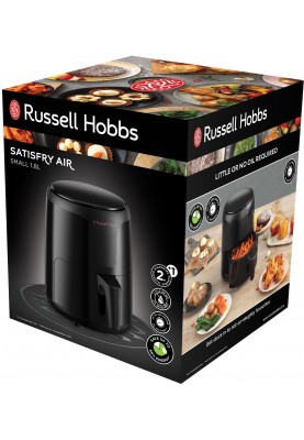 Russell Hobbs Мультипіч SatisFry Air Small, 1100Вт, чаша-1.8л, сенсорне керув., алюміній/пластик,чорний