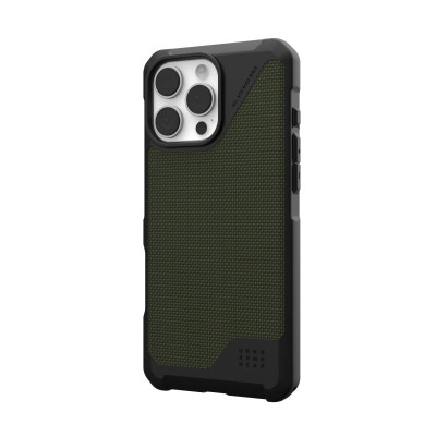 UAG Чохол для iPhone 16 Pro Max, Metropolis LT Magsafe, Kevlar Olive