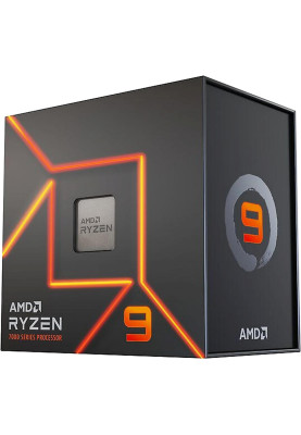 AMD Центральний процесор Ryzen 9 7900X 12C/24T 4.7/5.6GHz Boost 64Mb Radeon Graphics AM5 170W w/o cooler Box