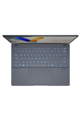 ASUS Ноутбук Vivobook S 14 S5406SA-PP013W 14" 3K OLED, Intel Ultra 7 258V, 32GB, F1TB, UMA, Win11, Блакитний