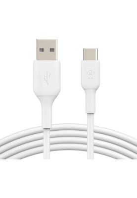 Belkin USB-A > USB-C заряджання/синхронізації 2м, 15Вт, Type-C, PVC, білий