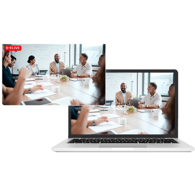 AVER Система відеоконференцзв'язку VC520 Pro 3, Full HD, PTZ, 2 х Omni-mic, радіус дії 3 м, USB, RJ45, PoE, 3.5 mini jack, чорний AVER Система відеоконференцзв'язку VC520 Pro 3, Full HD, PTZ, 2 х Omni-mic, радіус дії 3 м, USB, RJ45, PoE, 3.5 mini jack, чорний