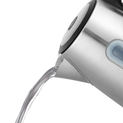 Russell Hobbs Електрочайник Heaton, 1.7л, нержавіюча сталь, сріблясто-чорний