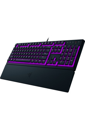 Razer Клавіатура мембранна Ornata V3 X 104key, USB-A, EN/UK, RGB, чорний