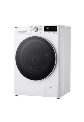 LG Прально-сушильна машина фронтальна, 9(5)кг, 1200, А, 48см, дисплей, пара, інвертор, білий