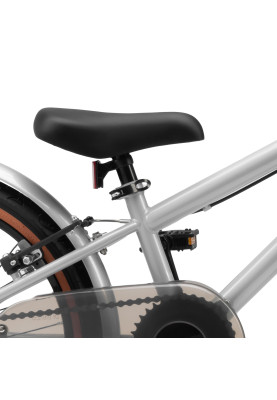 Miqilong Дитячий велосипед ST 20" срібний