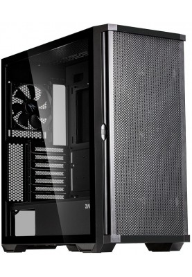 Zalman Корпус Z10, без БЖ, 2xUSB3.0, 1xUSB Type-C, 3x140mm Black fans, 1x120mm Black fans, TG Side Panel, EATX, Black