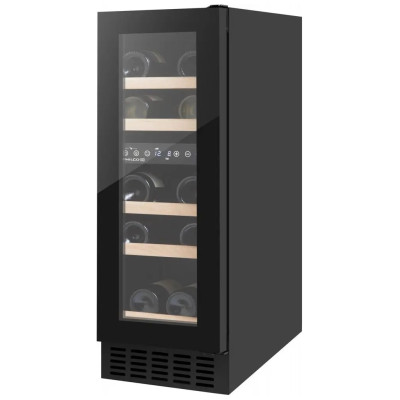 Philco Холодильник для вина, 85х29.5х57, обсяг-54л, зон - 2, пляш.-17, диспл, підсвітка, чорний