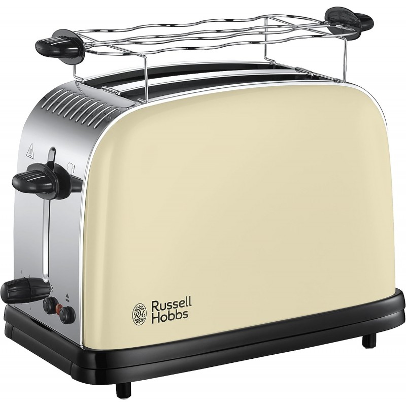 Russell Hobbs Тостер Colours Plus, 1100Вт, метал, бежевий